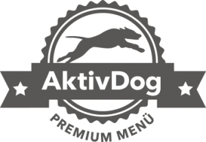 Das Logo der AktivDog AG – das natürliche Schweizer Hundefutter