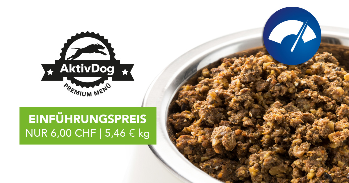 Einführungspreis AktivDog Leistungsfutter Einführungspreis AktivDog Leistungsfutter